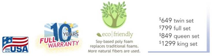 happysleeper memory foam & gel beds icon